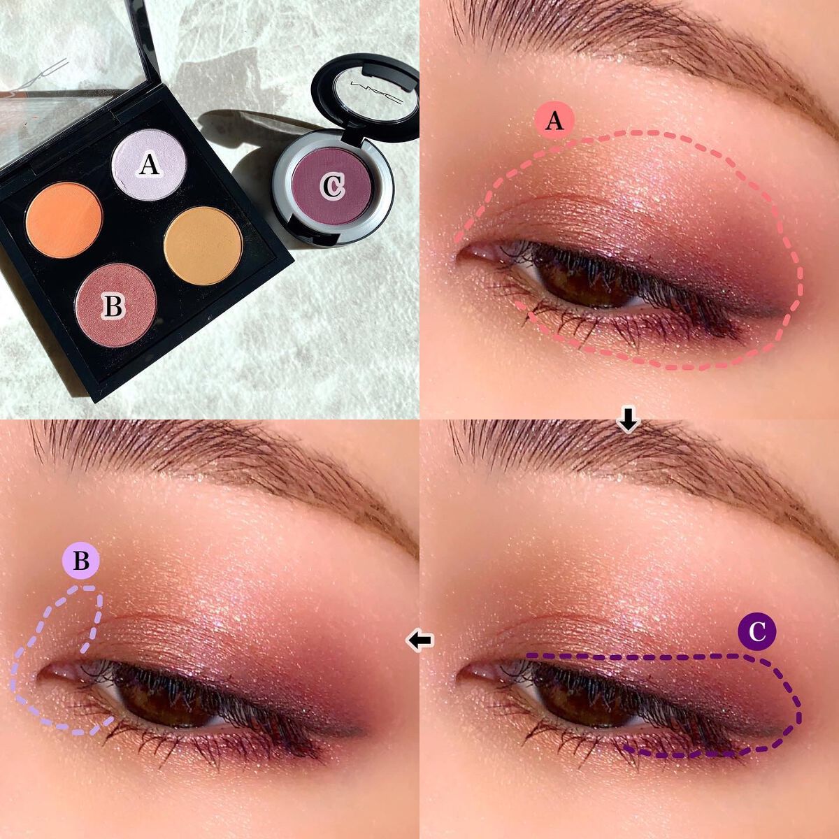 パウダー キス アイシャドウ/M・A・C/単色アイシャドウを使ったクチコミ(3枚目)