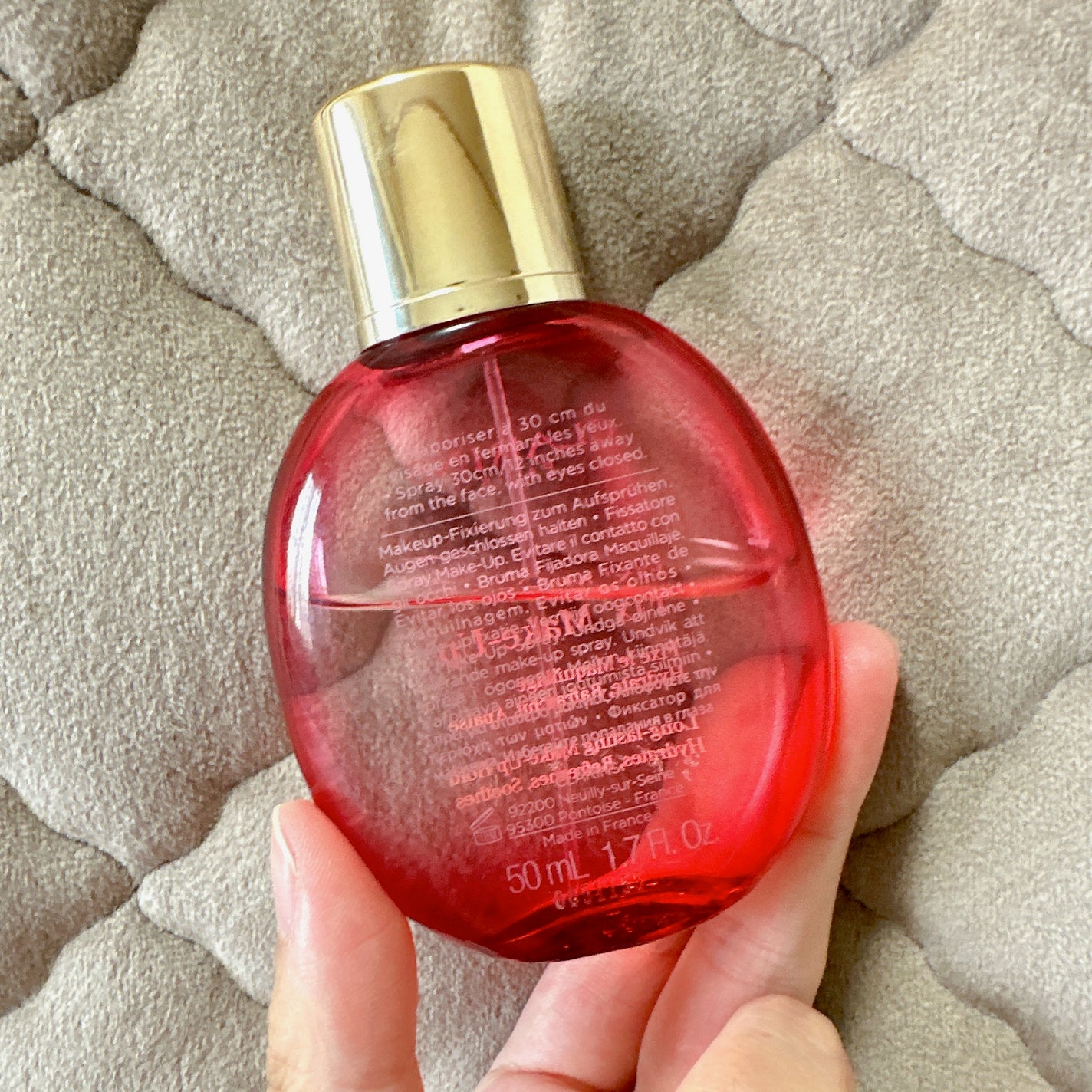 フィックス メイクアップ/CLARINS/ミスト状化粧水を使ったクチコミ(2枚目)