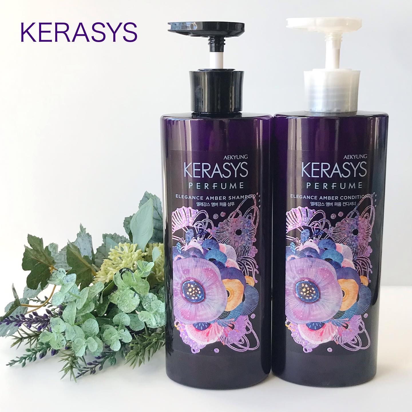 パフューム エレガンスアンバー シャンプー&コンディショナー/KERASYS/シャンプー・コンディショナーを使ったクチコミ（1枚目）