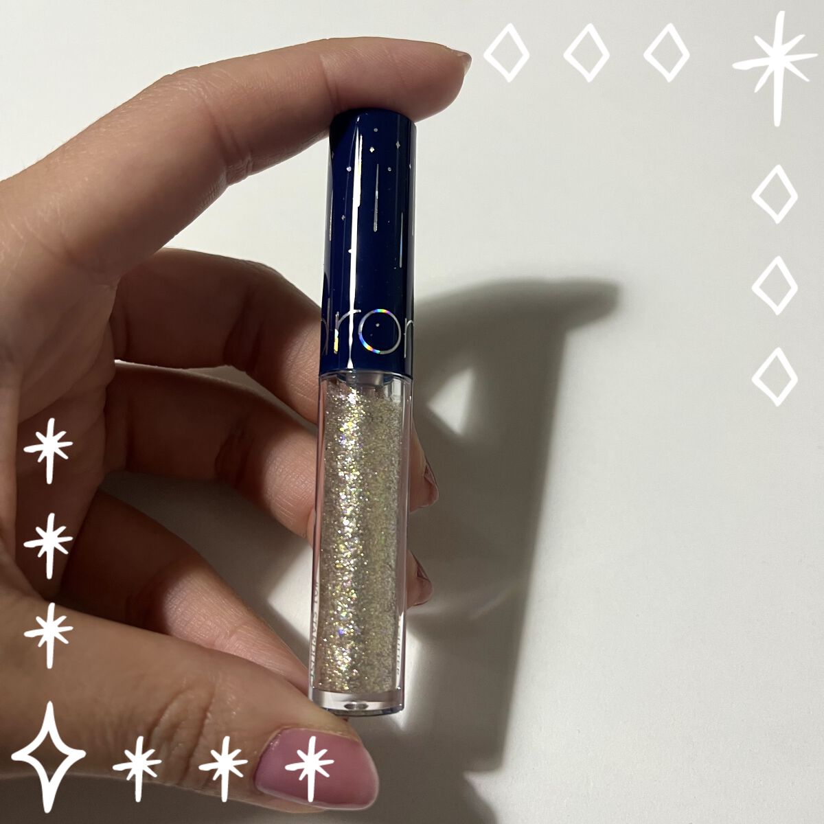 リキッド グリッター シャドウ/rom&nd/グリッターを使ったクチコミ（1枚目）