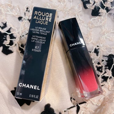 ルージュ アリュール ラック 67 ステディー/CHANEL/口紅を使ったクチコミ（1枚目）