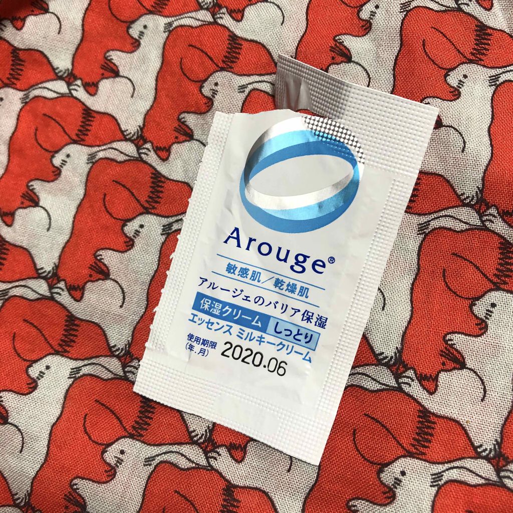 エッセンス ミルキークリーム (しっとり)/アルージェ/フェイスクリームを使ったクチコミ（1枚目）