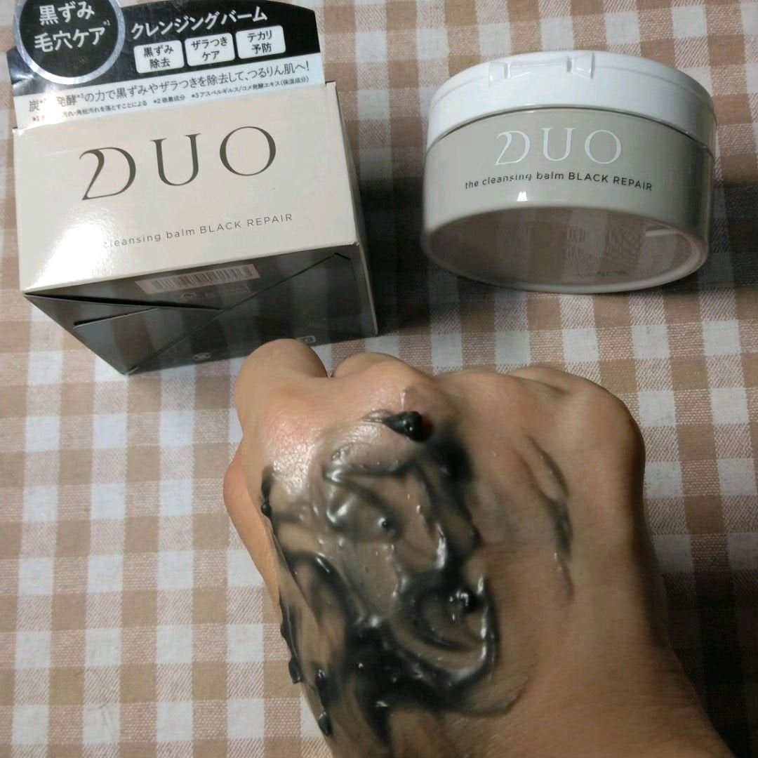 デュオ ザ クレンジングバーム ブラックリペア /DUO/クレンジングバームを使ったクチコミ(4枚目)