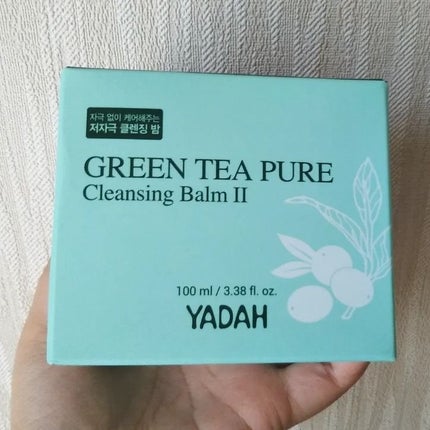 グリーンティーピュアクレンジングバームⅡ/YADAH/クレンジングバームを使ったクチコミ(1枚目)
