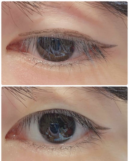 スムースリキッドアイライナー スーパーキープ/ヒロインメイク/リキッドアイライナーを使ったクチコミ(3枚目)