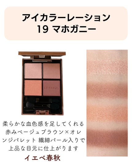 アイカラーレーション/LUNASOL/アイシャドウパレットを使ったクチコミ(6枚目)