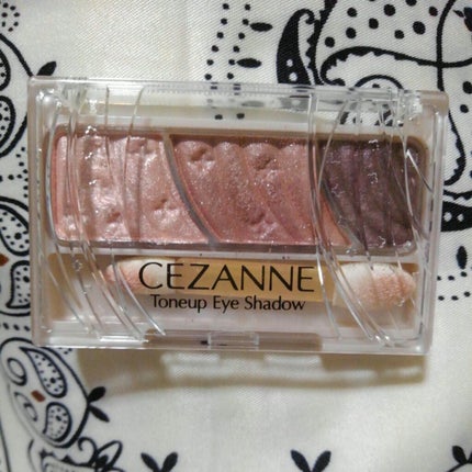 トーンアップアイシャドウ/CEZANNE/アイシャドウパレットを使ったクチコミ(1枚目)