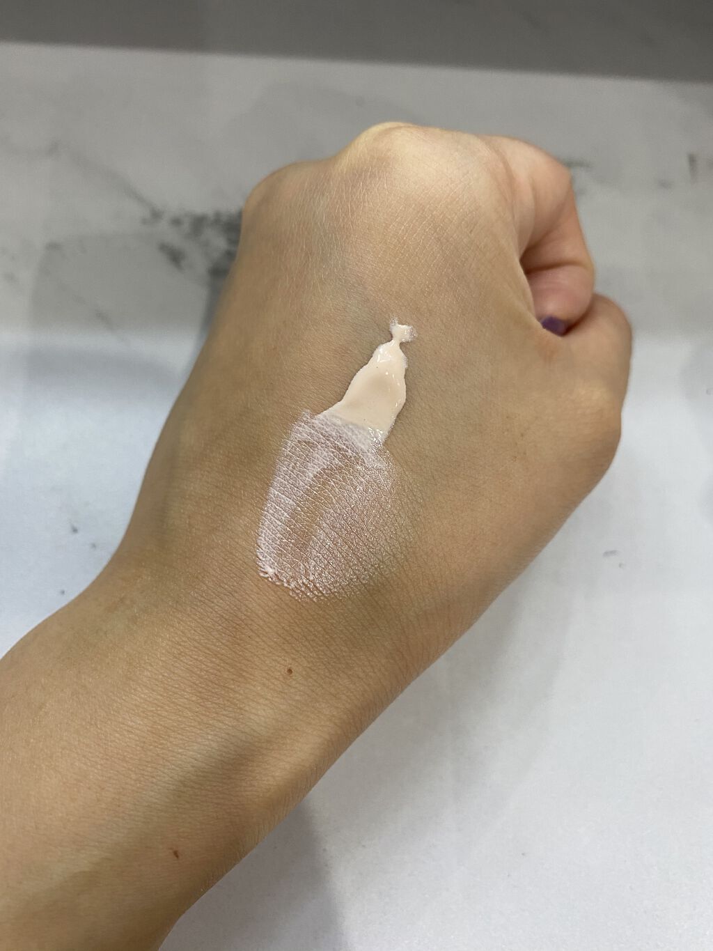 UVイデア XL プロテクショントーンアップ ローズ/ラ ロッシュ ポゼ/日焼け止めクリームを使ったクチコミ（3枚目）