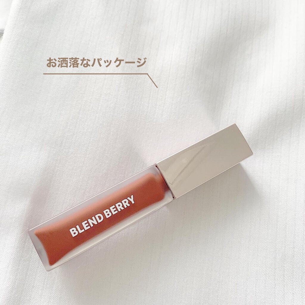 ムースタッチティントリップ		/BLEND BERRY/リップティントを使ったクチコミ(2枚目)
