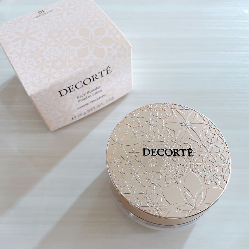 フェイスパウダー 10 misty beige/DECORTÉ/ルースパウダーを使ったクチコミ（2枚目）