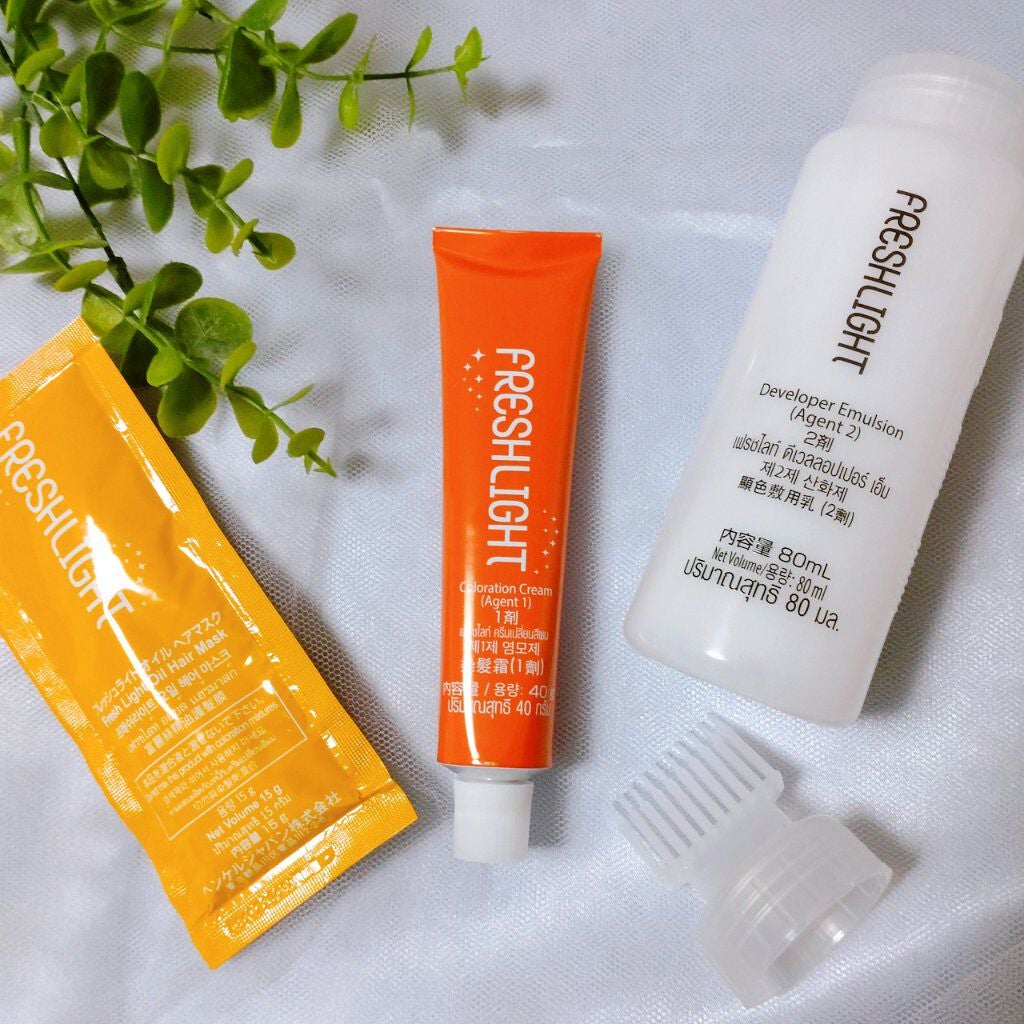 ミルキーヘアカラー/フレッシュライト/ヘアカラーを使ったクチコミ(2枚目)