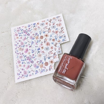 しずくネイルシール/キャンドゥ/ネイルシールを使ったクチコミ(1枚目)