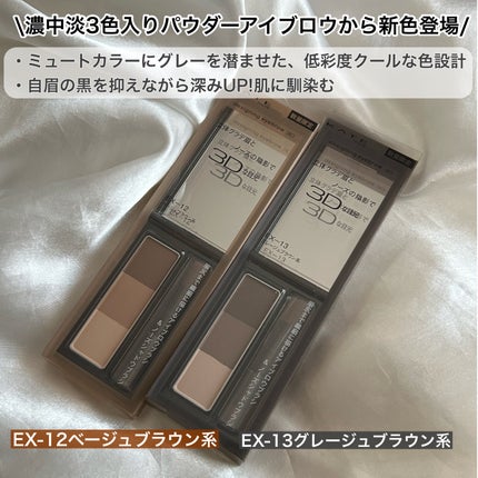 ケイト デザイニングアイブロウ3D/KATE/パウダーアイブロウを使ったクチコミ(2枚目)