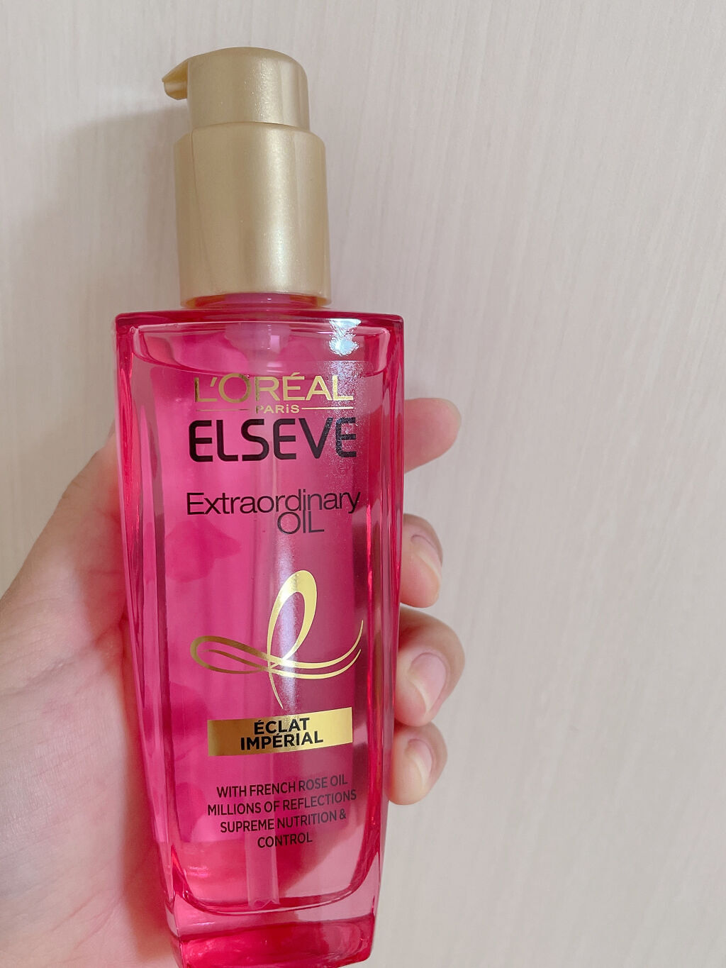 エクストラオーディナリー オイル エクラアンペリアル 艶髪オイル/ロレアル パリ/ヘアオイルを使ったクチコミ（2枚目）