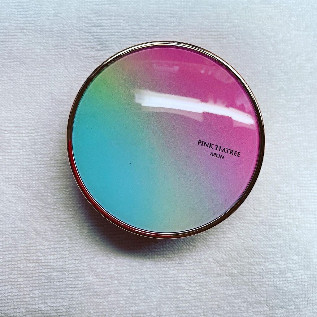 ピンクティーツリーカバークッション/APLIN/クッションファンデーションを使ったクチコミ(2枚目)