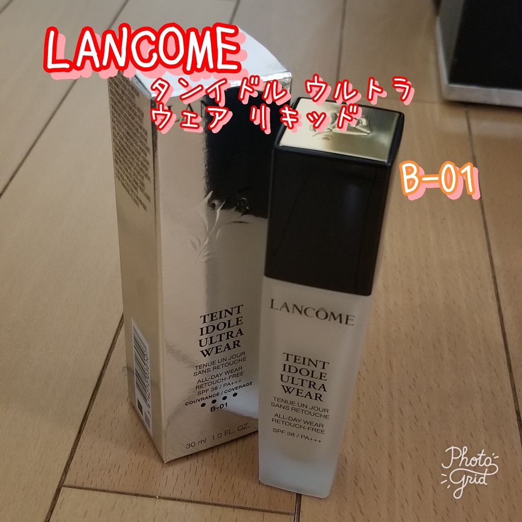 タンイドル ウルトラ ウェア リキッド/LANCOME/リキッドファンデーションを使ったクチコミ(1枚目)