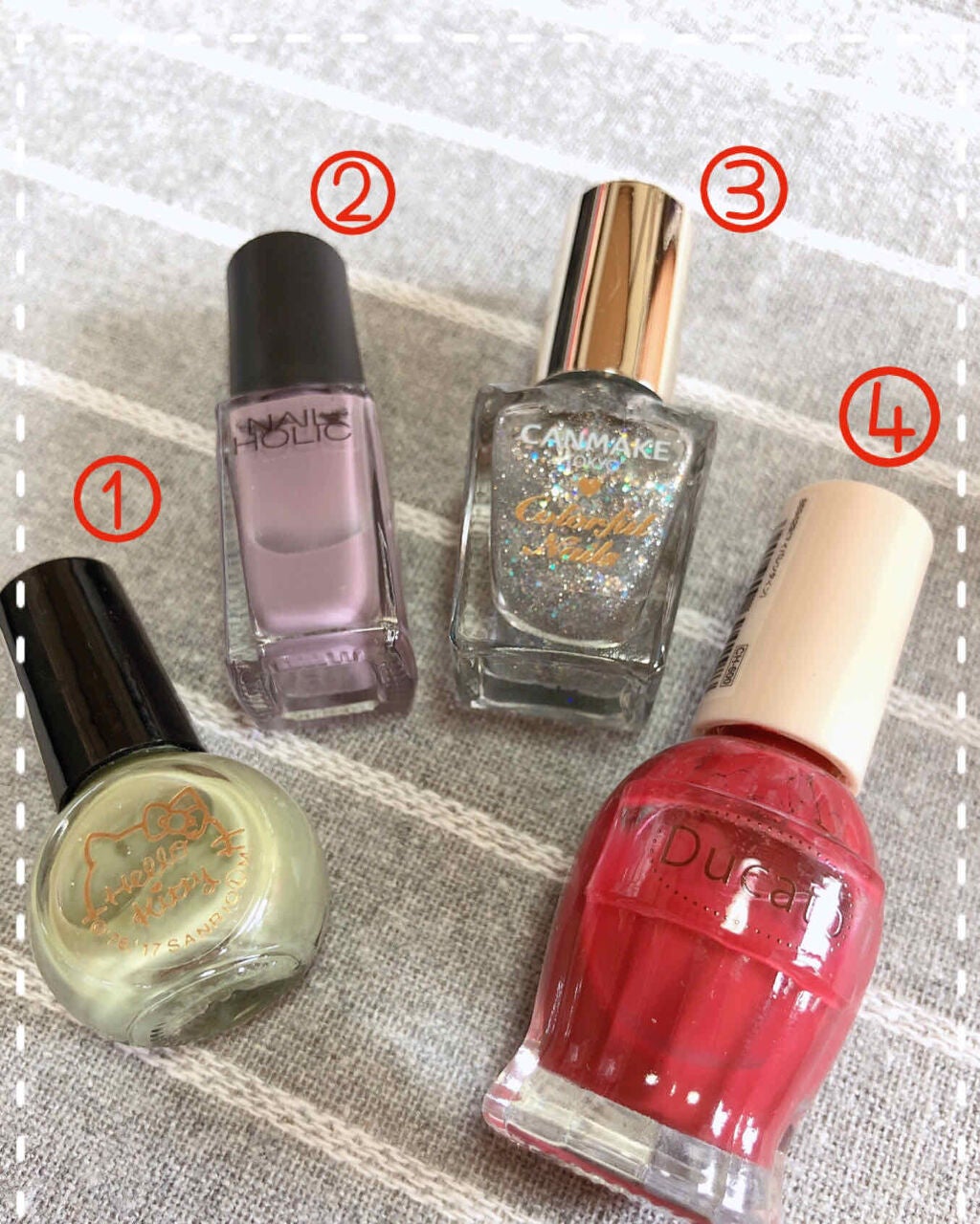 カラフルネイルズ/キャンメイク/マニキュアを使ったクチコミ(1枚目)