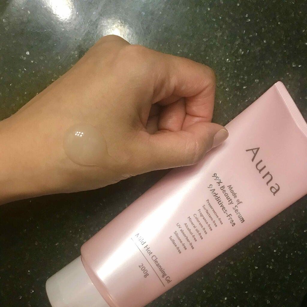 マイルドホットクレンジングジェル/Auna/クレンジングジェルを使ったクチコミ(3枚目)