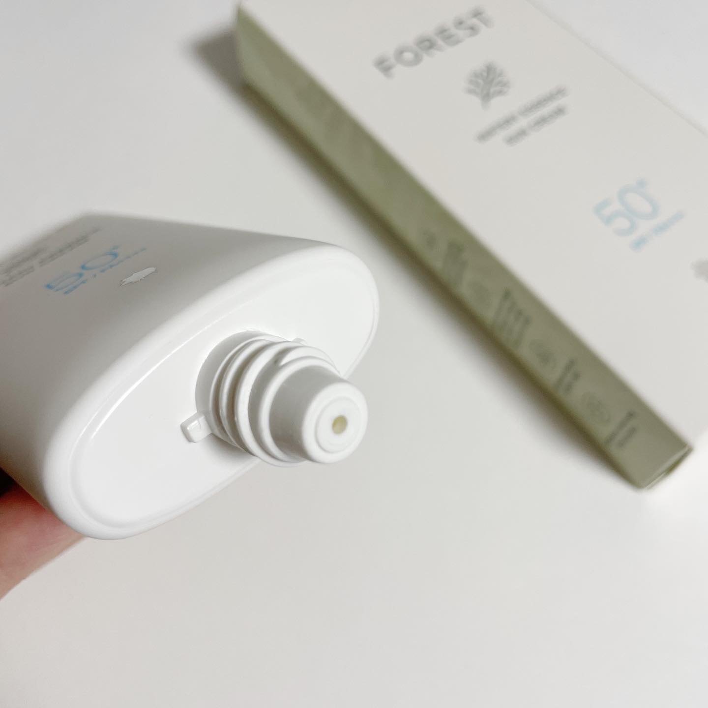 フォレスト エッセンスサンクリーム/FoRest by Greenfinger/日焼け止めローションを使ったクチコミ（3枚目）