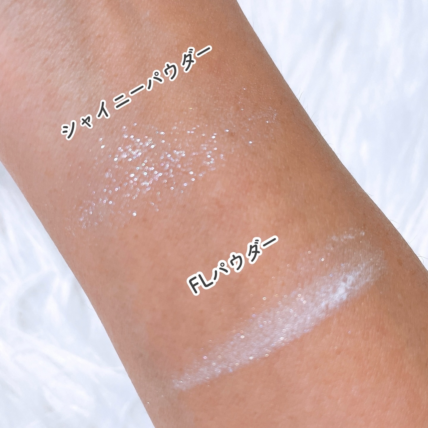 FLベール/D.if story(ディフ ストーリー)/ルースパウダーを使ったクチコミ（3枚目）