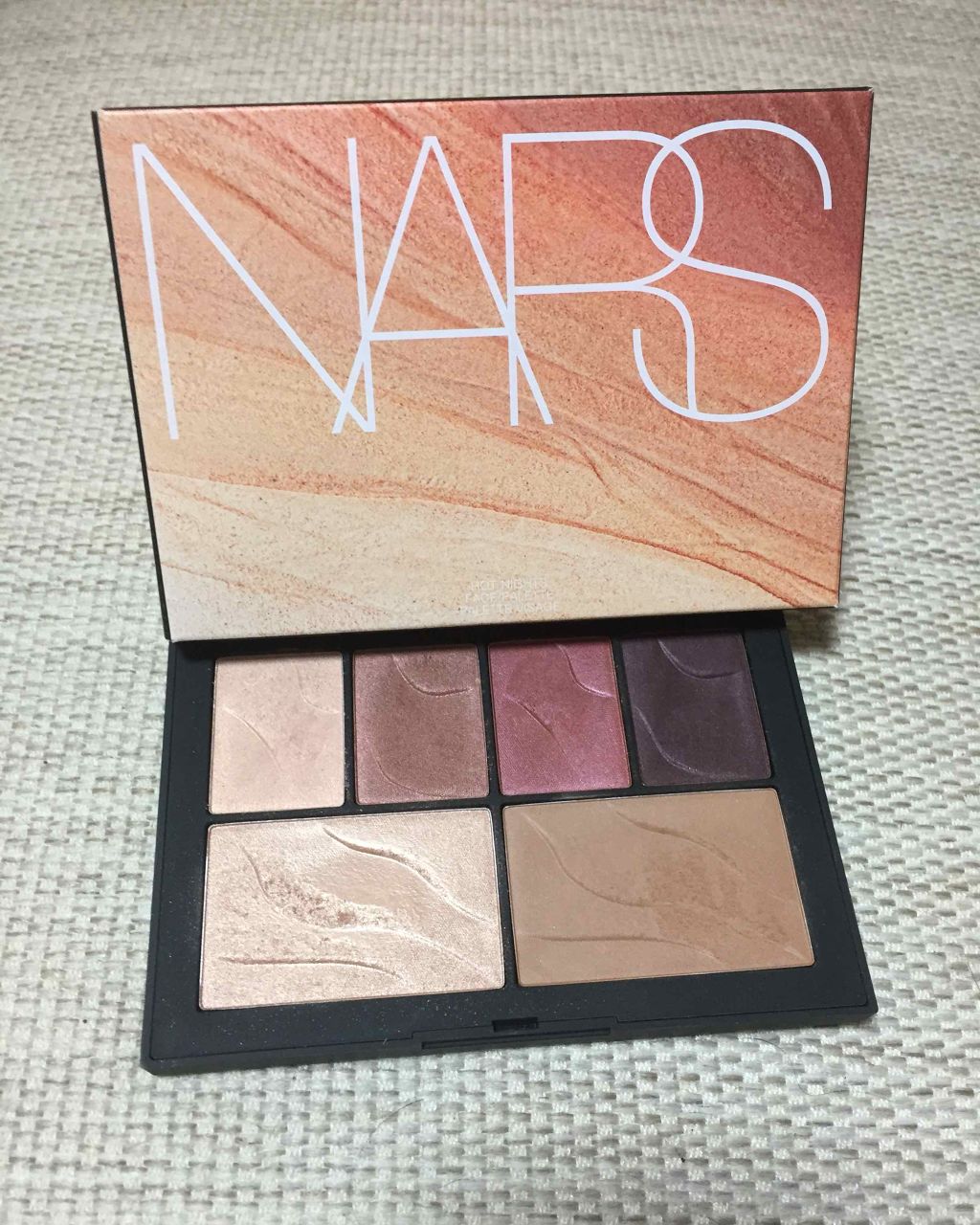 試してみた】NARS ホットナイツ フェースパレットの人気色