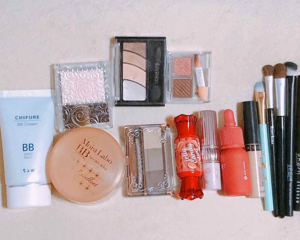 アイ カラー(チップ付)/ちふれ/アイシャドウパレットを使ったクチコミ（2枚目）