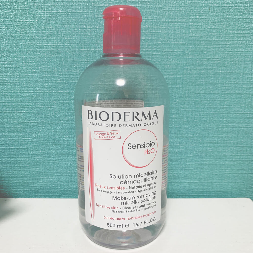 サンシビオ エイチツーオー D/ビオデルマ/クレンジングウォーターを使ったクチコミ（1枚目）