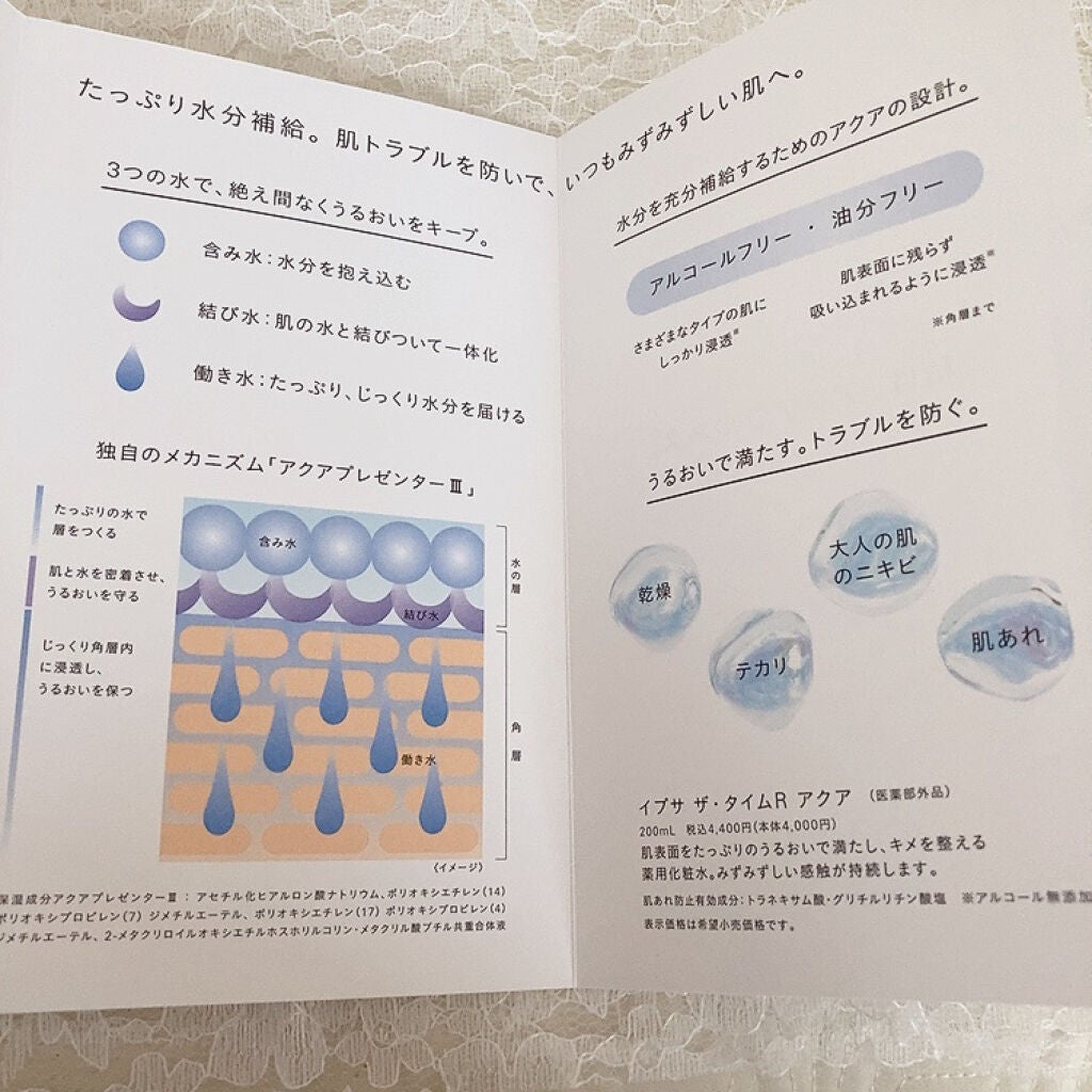 ザ・タイムR アクア/IPSA/化粧水を使ったクチコミ(3枚目)