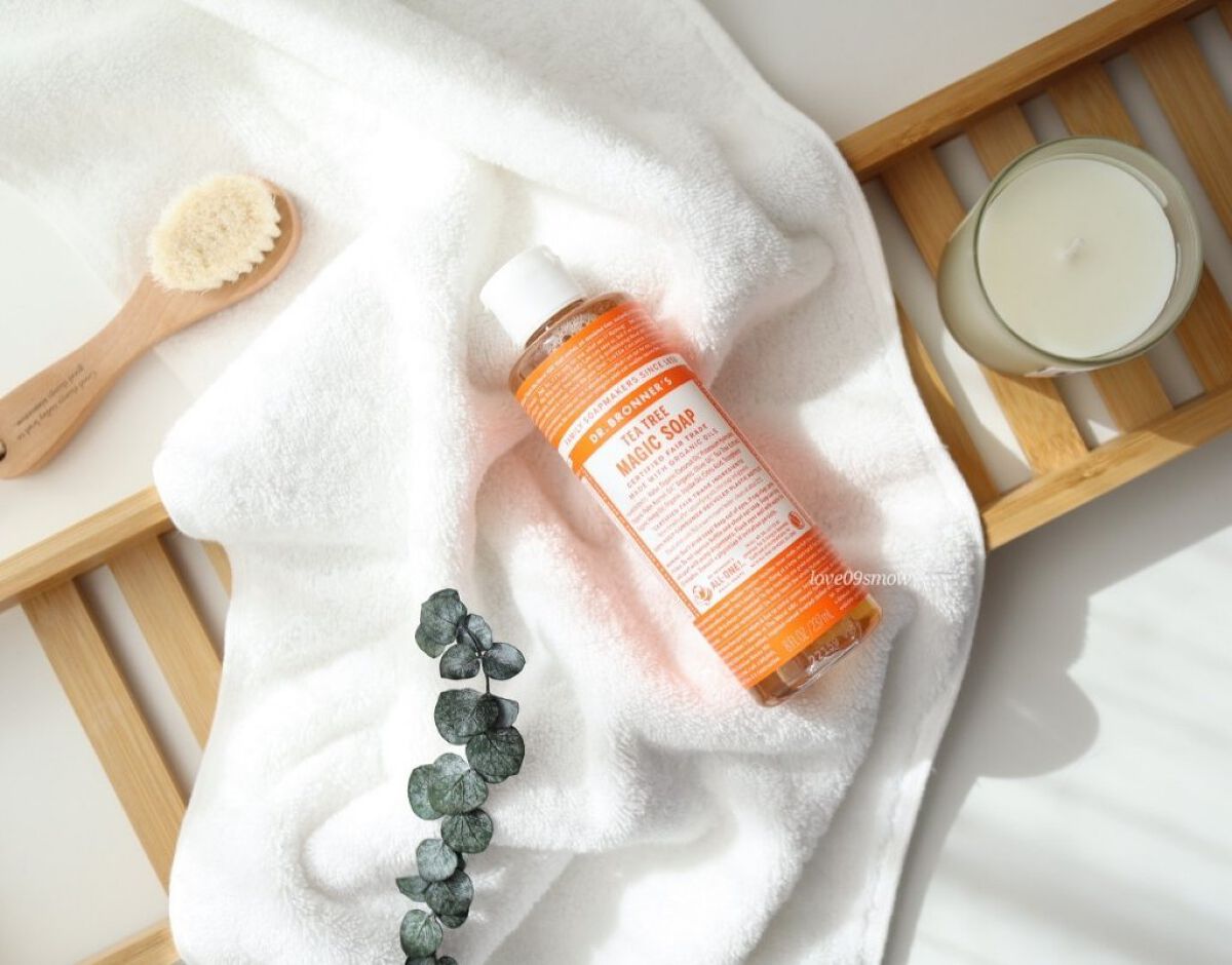 マジックソープ ティートゥリー/ドクターブロナー/ボディソープを使ったクチコミ（1枚目）