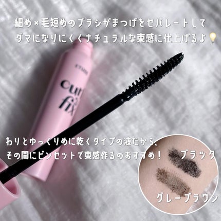 マスカラフィクサー パーフェクトラッシュ/ETUDE/マスカラ下地を使ったクチコミ(5枚目)