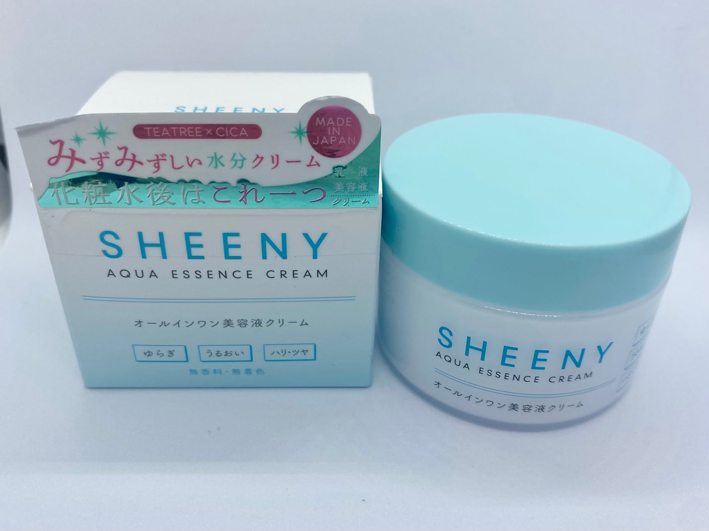 アクアエッセンスクリーム/SHEENY/フェイスクリームを使ったクチコミ(1枚目)
