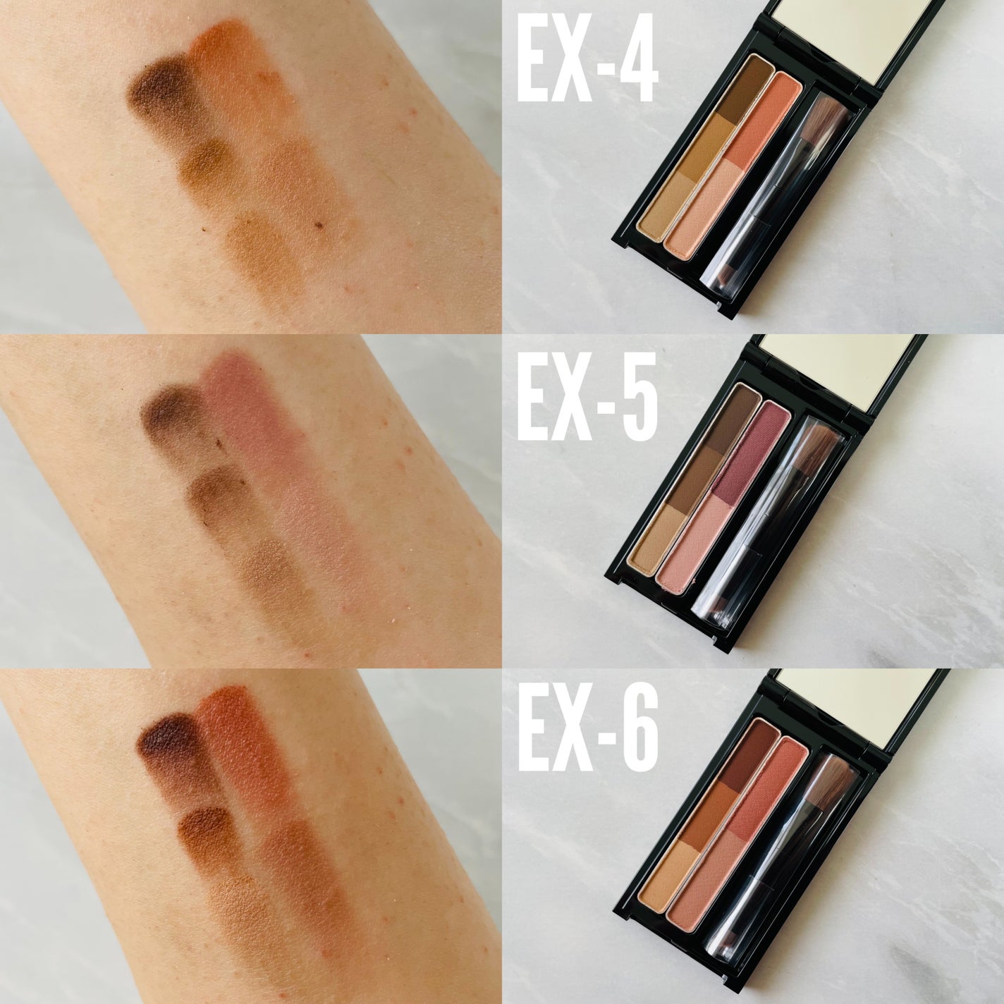 デザイニングアイブロウ3D(デュアルカラー)/KATE/パウダーアイブロウを使ったクチコミ(2枚目)