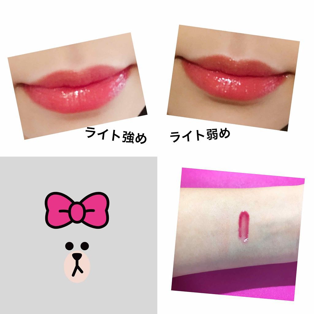 ティントグロス/ボンボン/リップグロスを使ったクチコミ（3枚目）