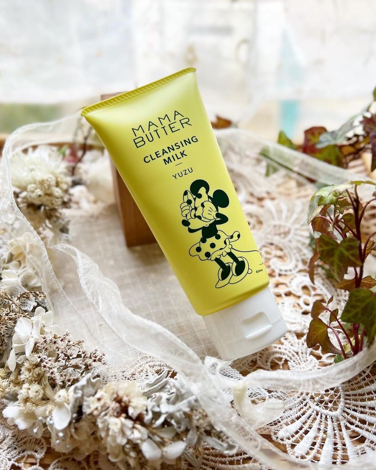 クレンジングミルク ディズニーデザイン ユズの香り/ママバター/ミルククレンジングを使ったクチコミ(1枚目)