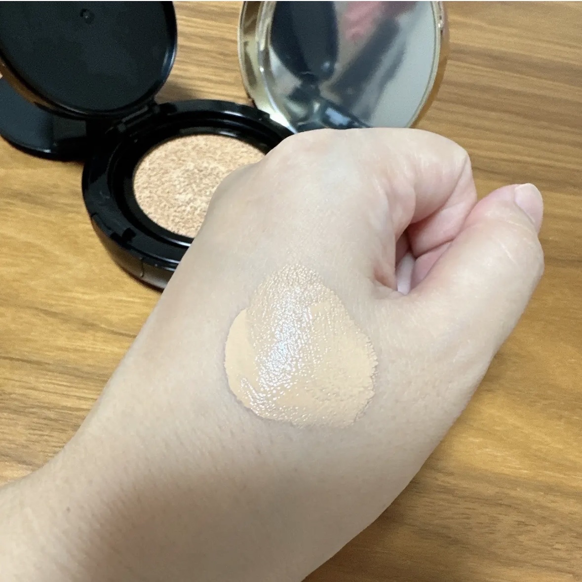 M クッション ファンデーション(プロカバー) No.23 自然な肌色（レフィル）/MISSHA/クッションファンデーションを使ったクチコミ（3枚目）