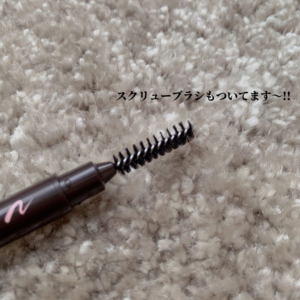 ドローイング アイブロウ ペンシル/ETUDE/アイブロウペンシルを使ったクチコミ（3枚目）