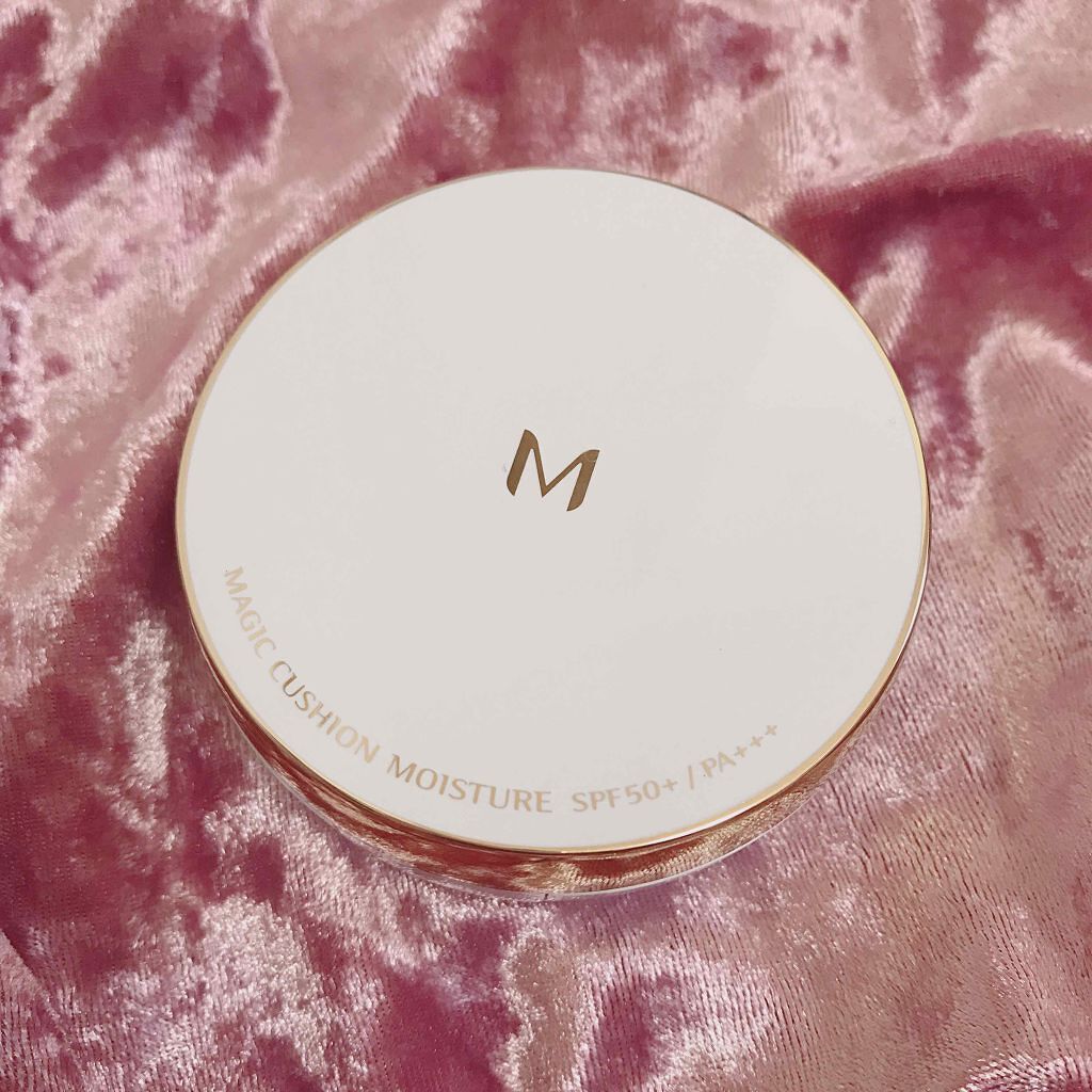 M クッション ファンデーション(モイスチャー)/MISSHA/クッションファンデーションを使ったクチコミ(1枚目)