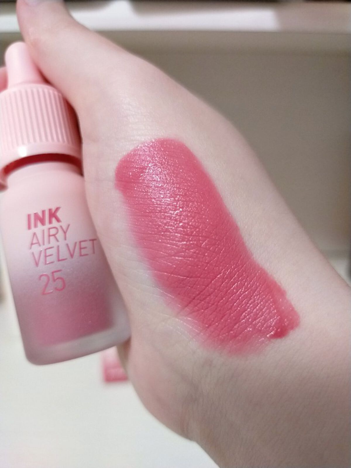 タトゥーベルベットティント #38 アリス/フォレンコス/リップティントを使ったクチコミ（2枚目）