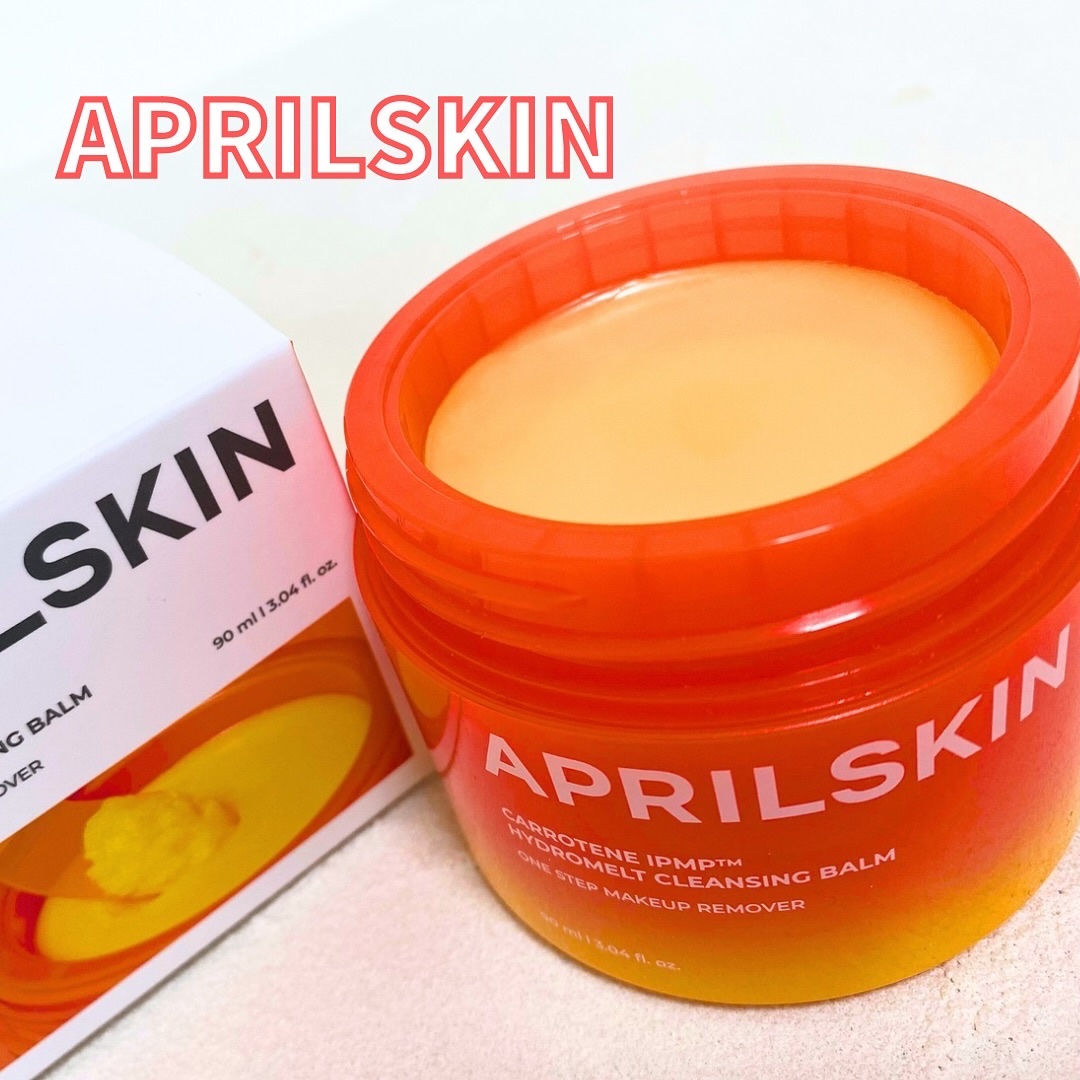 カロテンIPMP(TM) とろけるクレンジングバーム /APRILSKIN/クレンジングバームを使ったクチコミ（1枚目）