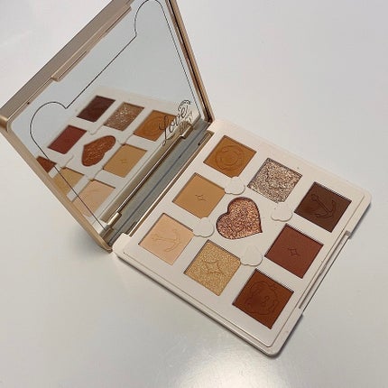 Love Bear 9色 アイシャドウパレット/FlowerKnows/アイシャドウパレットを使ったクチコミ(1枚目)