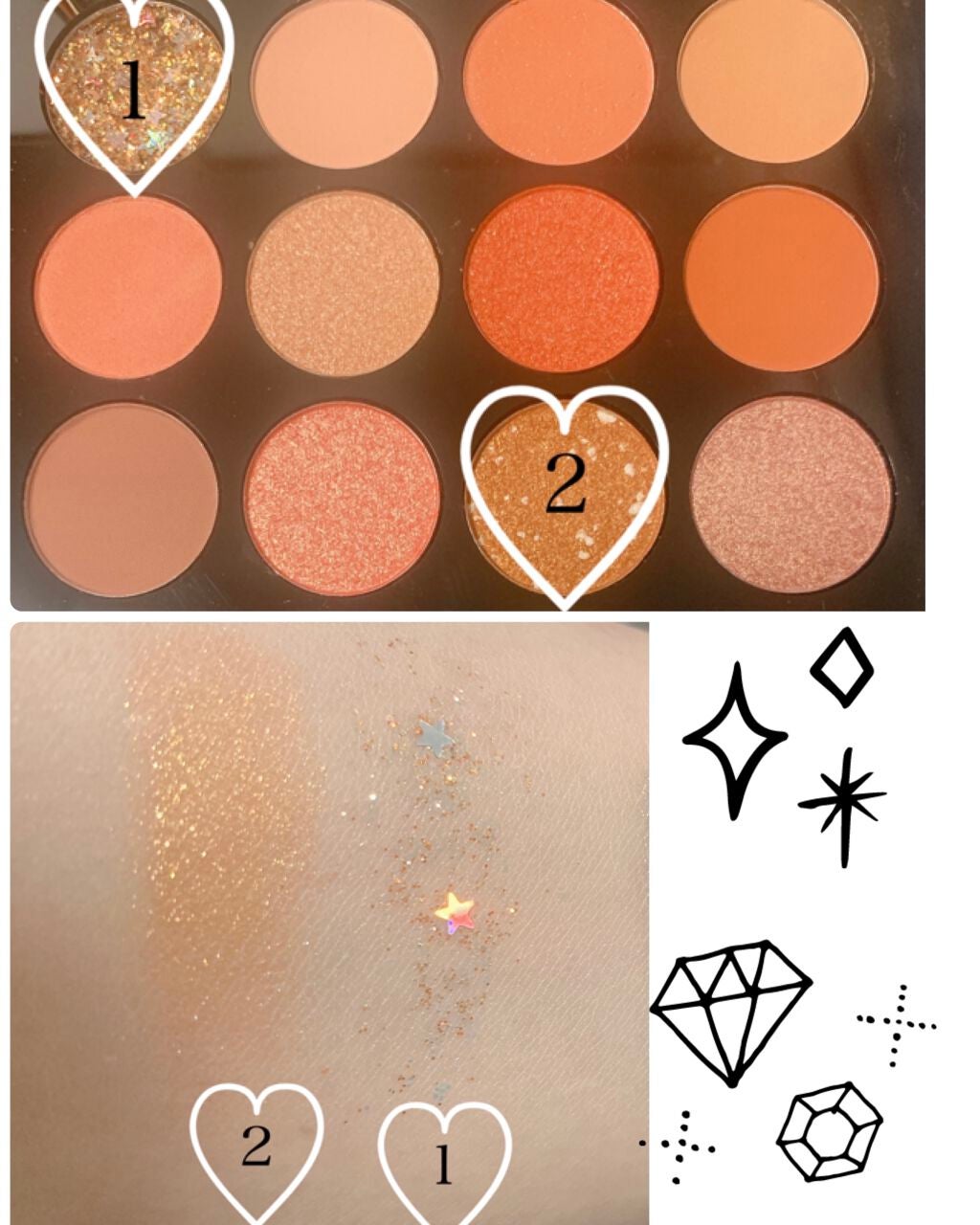 大英博物館 エジプトシリーズ アイシャドウパレット/ZEESEA/アイシャドウパレットを使ったクチコミ(3枚目)