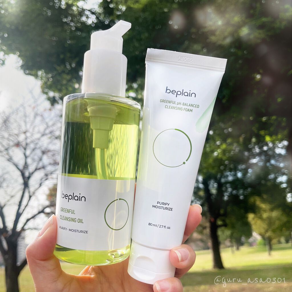 緑豆弱酸性クレンジング/beplain/クレンジングクリームを使ったクチコミ(1枚目)