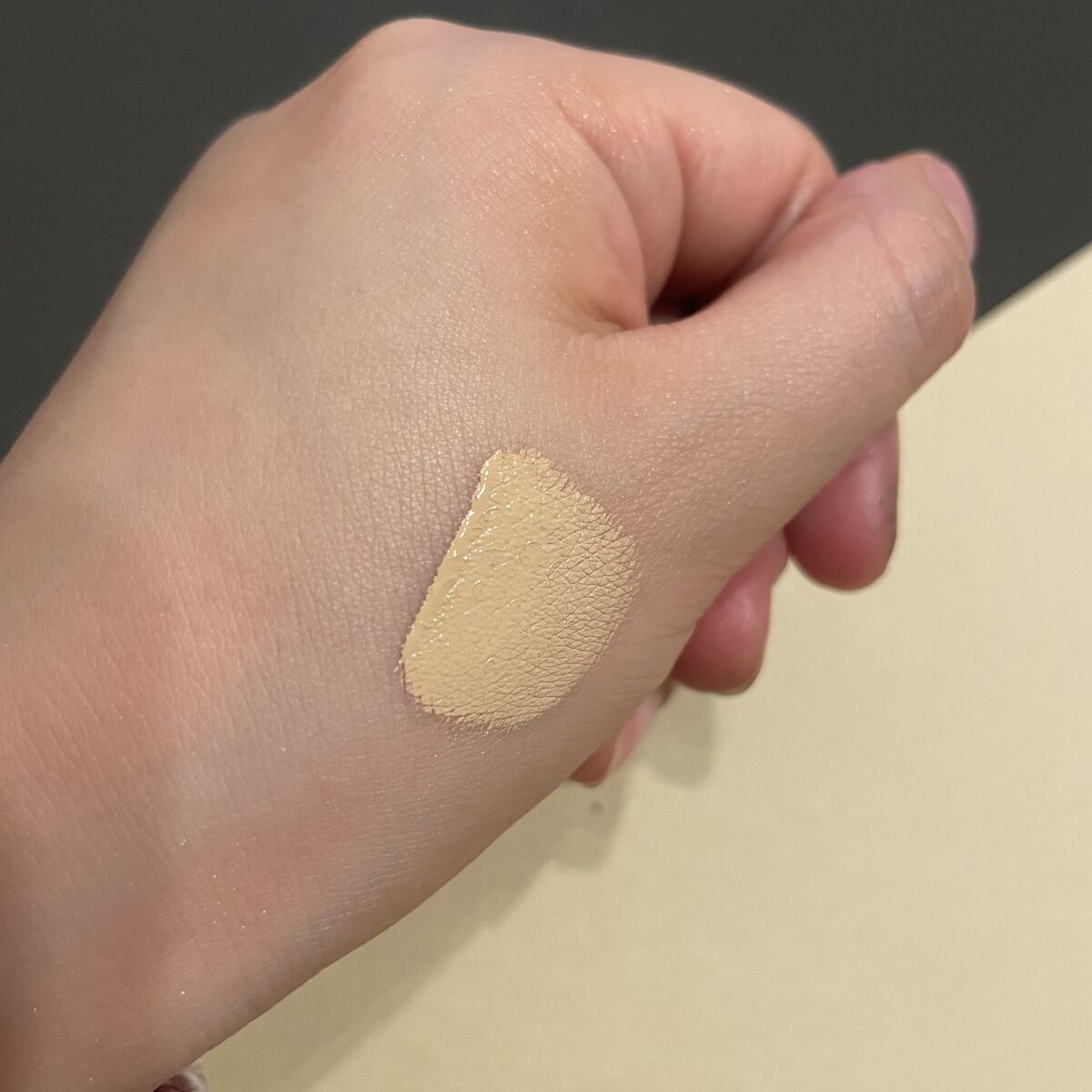 カバーパーフェクション チップコンシーラー 02 リッチベージュ/the SAEM/リキッドコンシーラーを使ったクチコミ（3枚目）