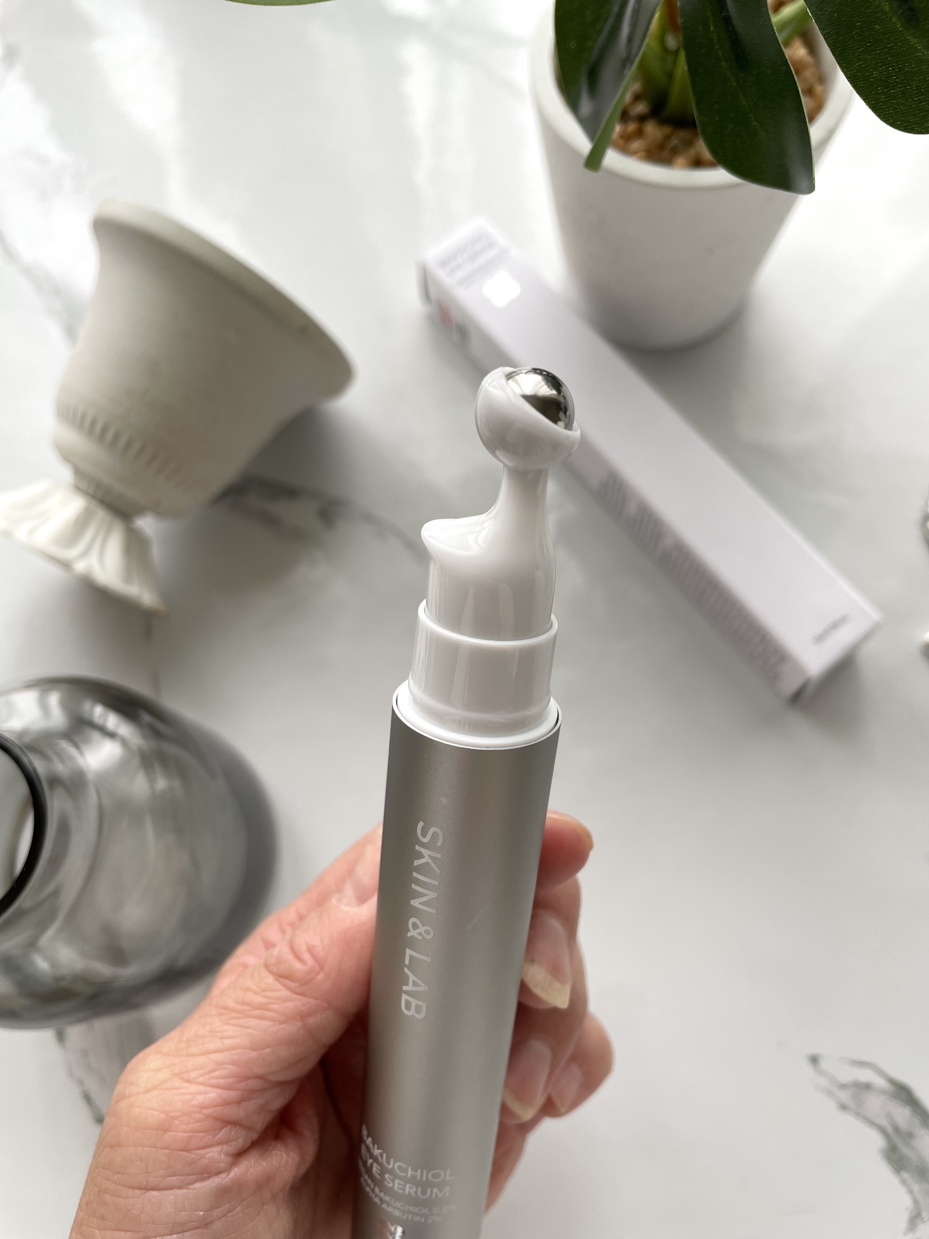 ヴィーガン バクチオールアイセラム/SKIN&LAB/アイケア・アイクリームを使ったクチコミ（2枚目）