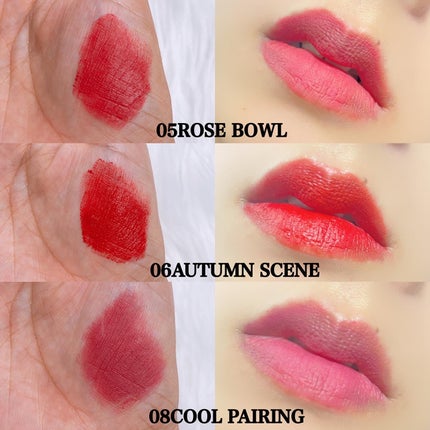 ベルベットブラーリングフィグシングティント/wakemake/リップティントを使ったクチコミ(6枚目)