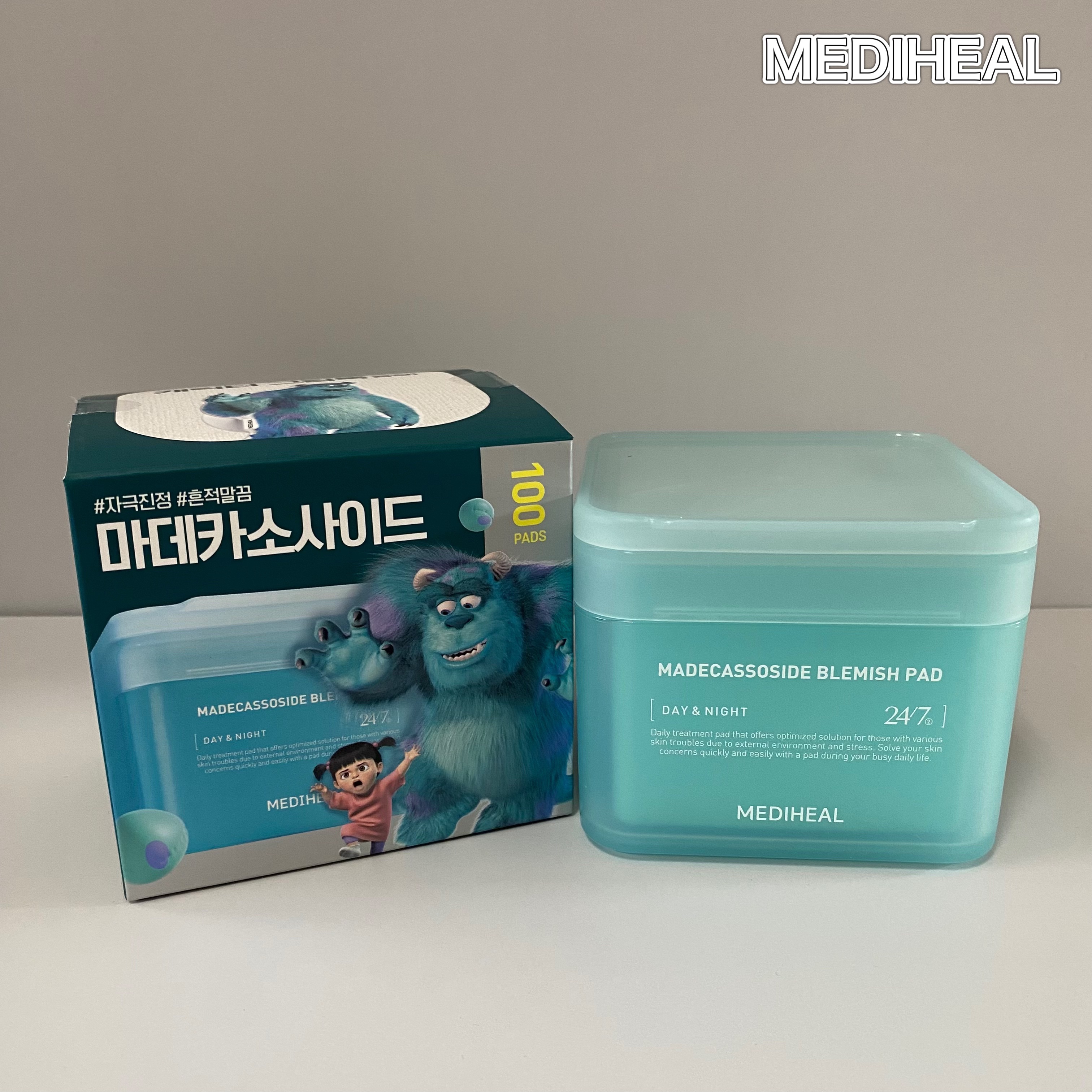 マデカッソシドブレミッシュパッド/MEDIHEAL/トナーパッドを使ったクチコミ（1枚目）