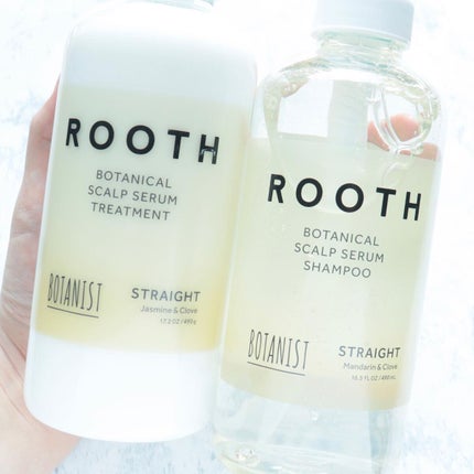 ルース ボタニカルスカルプセラム シャンプー・トリートメント(ストレート)/BOTANIST/市販シャンプーを使ったクチコミ(4枚目)