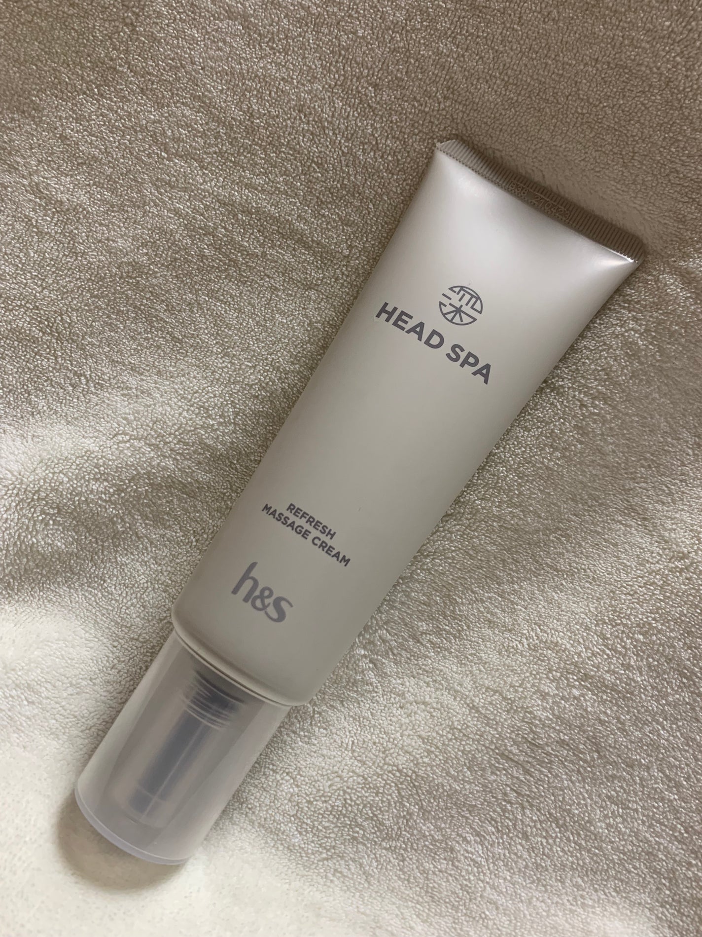 リフレッシュ マッサージクリーム/h&s/洗い流すヘアトリートメントを使ったクチコミ(1枚目)