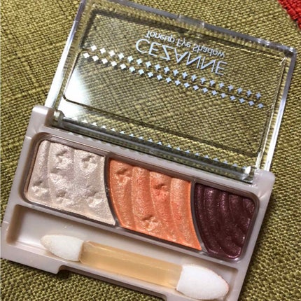 トーンアップアイシャドウ/CEZANNE/アイシャドウパレットを使ったクチコミ(1枚目)