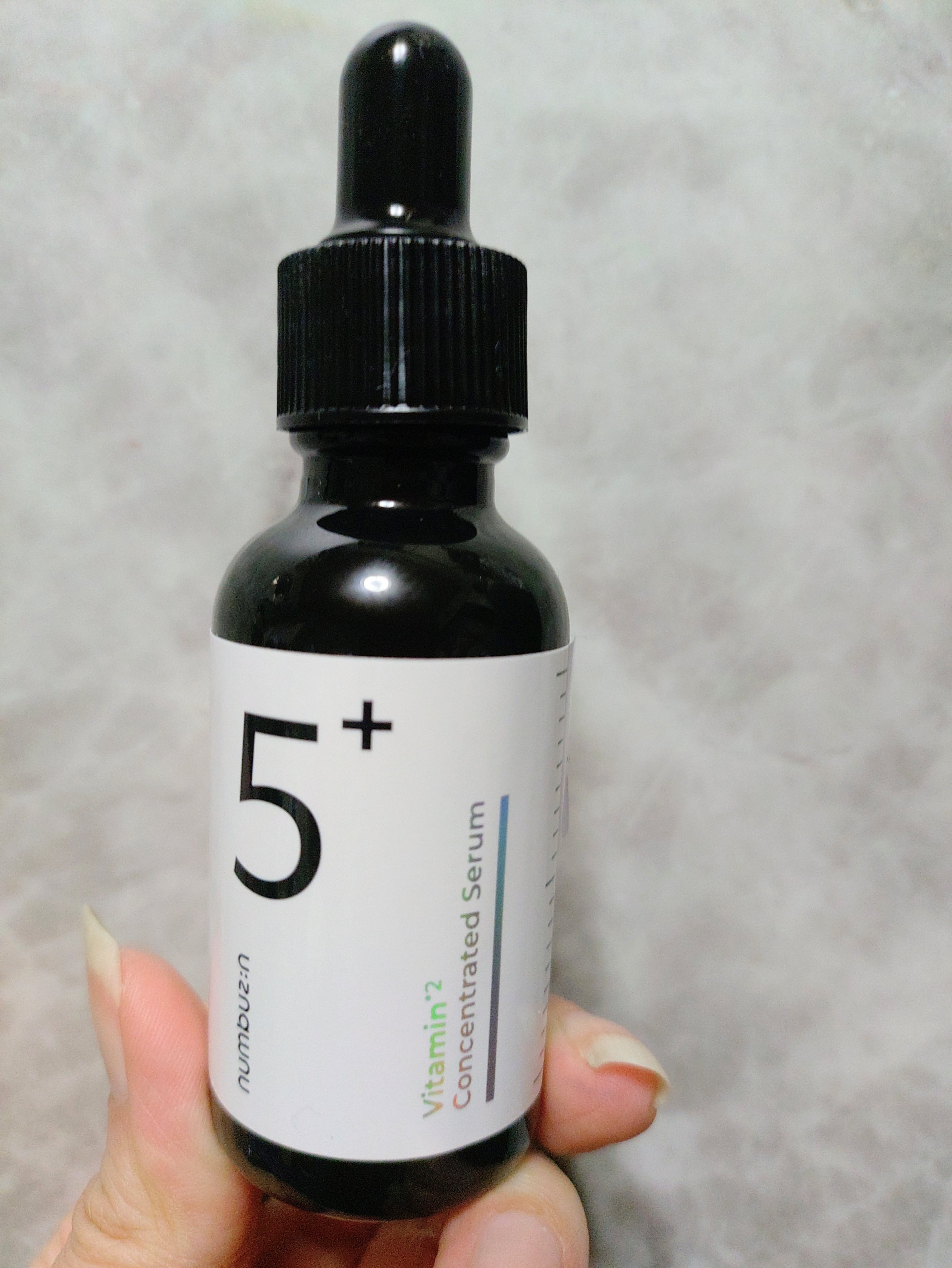 5番 白玉グルタチオンＣ美容液/numbuzin/美容液を使ったクチコミ（1枚目）